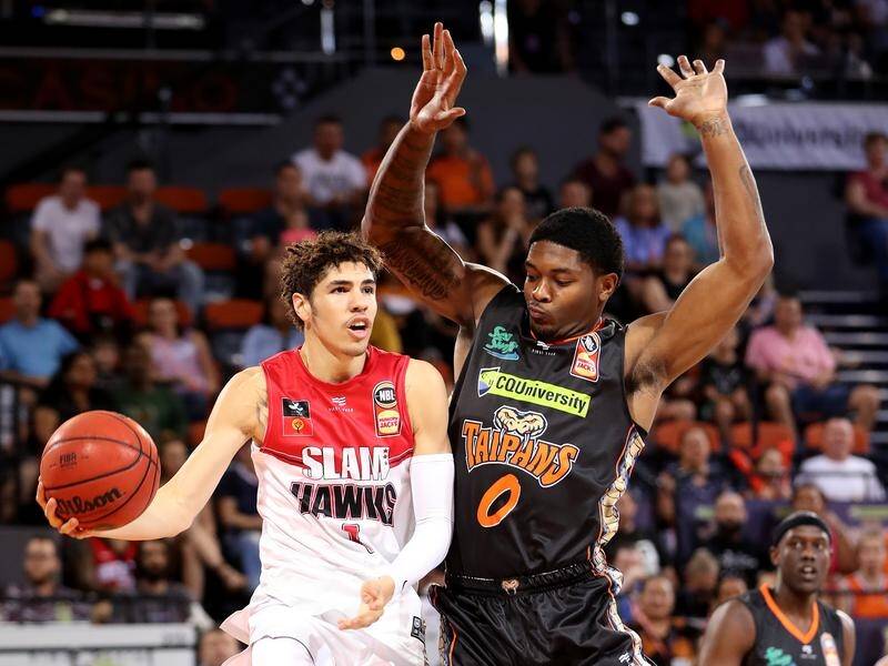 LaMelo Ball put in a fantastic performance for Illawarra in their NBL win over Cairns.