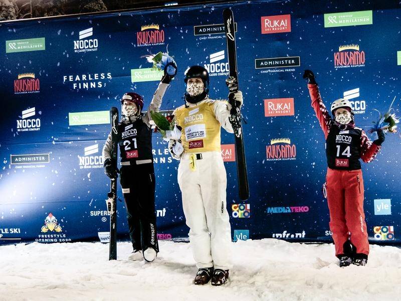 It was a golden night for Australia's Laura Peel at the FIS Aerial Skiing event in Ruka, Finland.