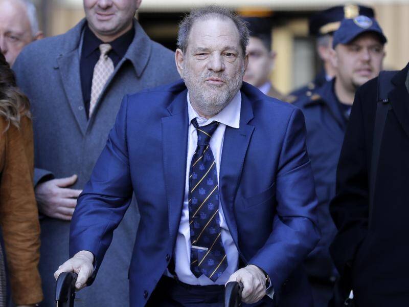 Disgraced movie mogul Harvey Weinstein has been called an 'abusive rapist' at his trial in New York.