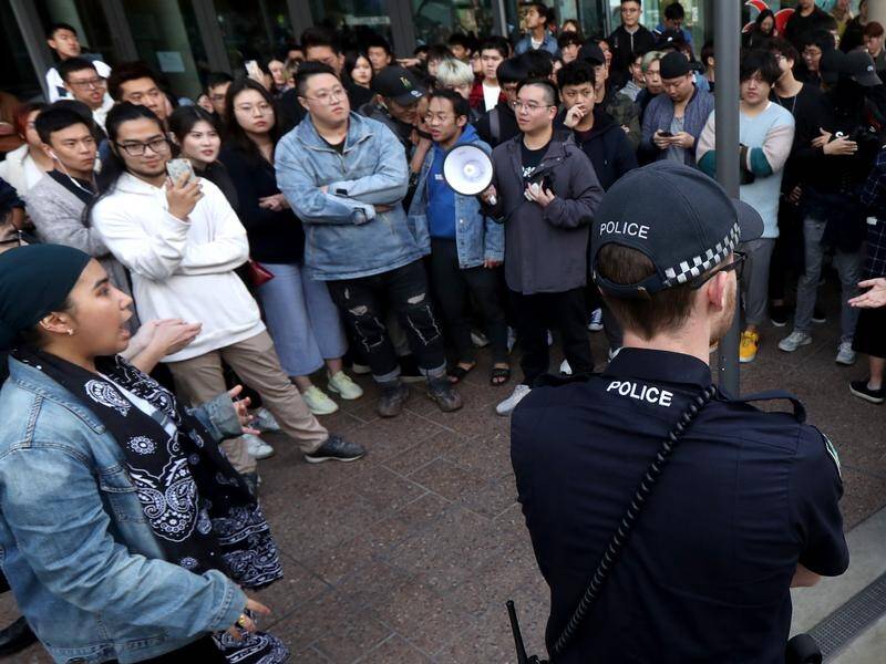 Pro-democracy Chinese students in Australia have been harassed and threatened: Human rights report.