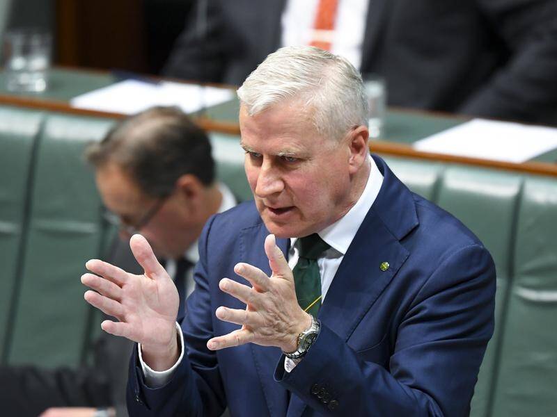 Deputy PM Michael McCormack has had a shot at environmentalists 'using frogs' to stop dam-building.