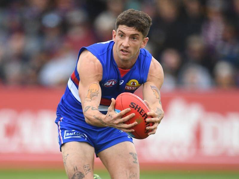 Tom Liberatore has re-signed with the Western Bulldogs.