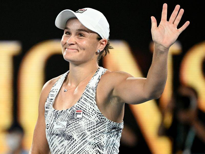 Ash Barty is the first home hope to make the Australian Open women's final since 1980.