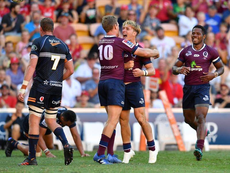 The Reds hope to finish their Super Rugby season with another win over the finals-bound Brumbies.