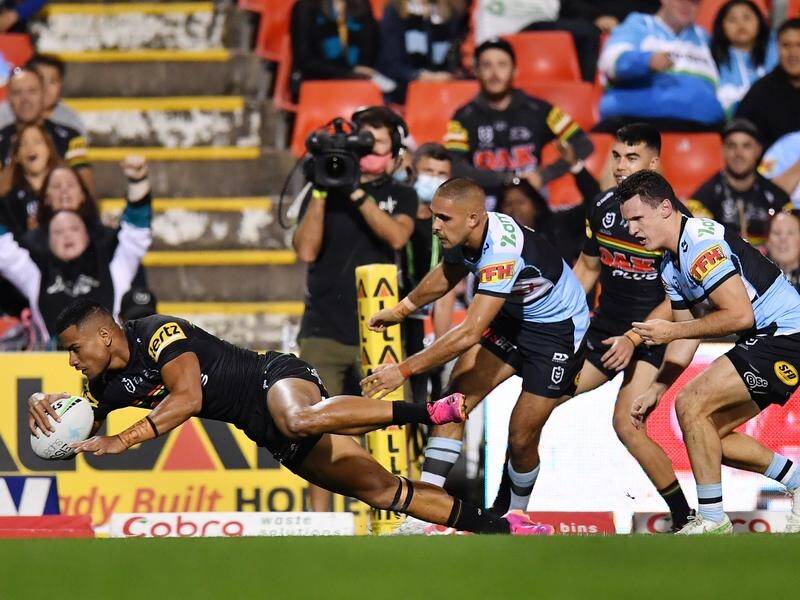 Penrith have continued their march through the early rounds of the NRL, beating Cronulla 48-0.
