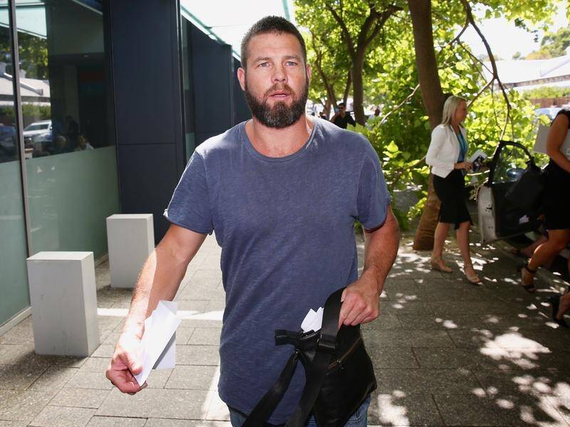 The lawyer for Ben Cousins has cross-examined his former partner about his access to their children.