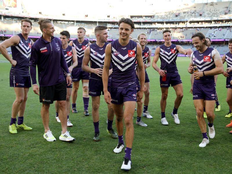 Fremantle's Heath Chapman (c) will undergo shoulder surgery and miss the rest of the AFL season.