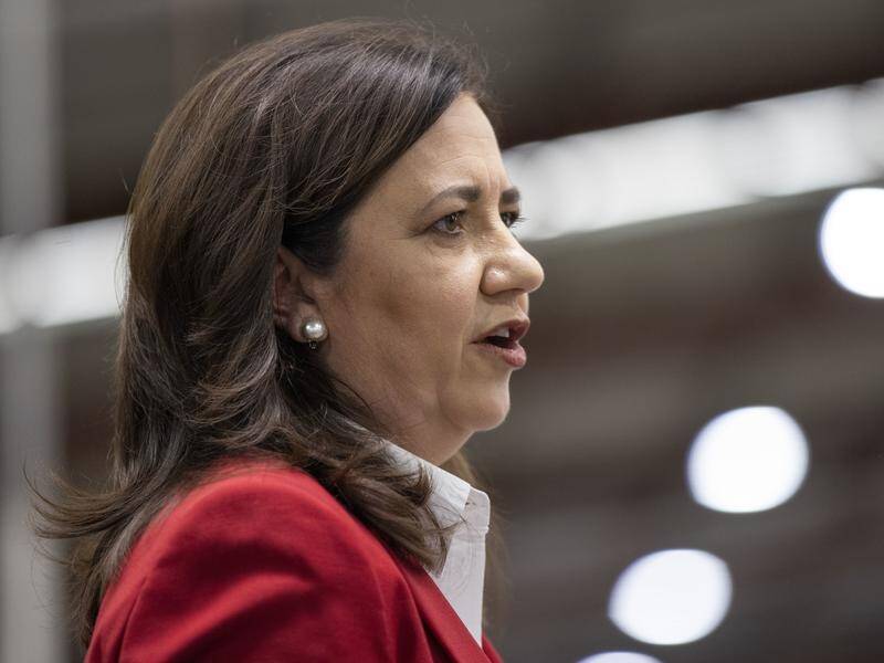 Annastacia Palaszczuk has made a pitch to small businesses in Liberal National Party heartland.