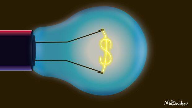 Energy officials need to do more work to determine the exact potential household saving. Illustration: Matt Davidson 
