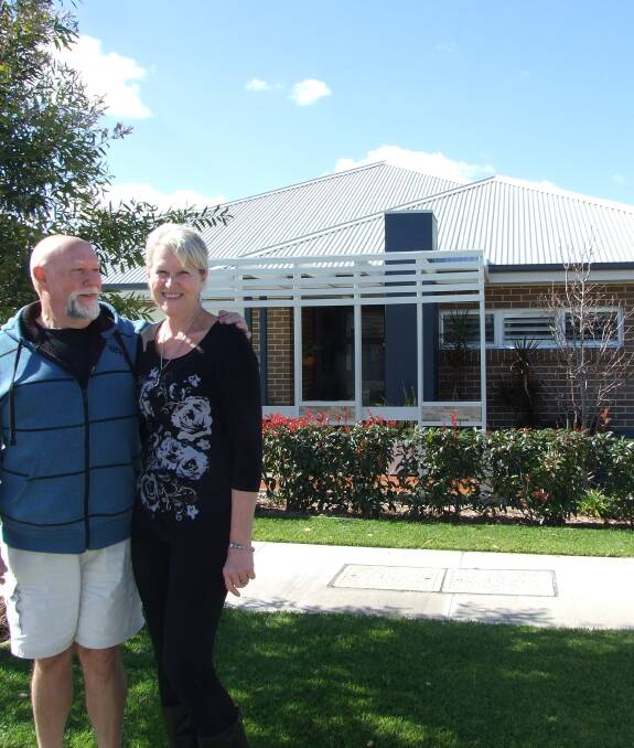 ORAN PARK TOWN at Camden/Macarthur. 
LAND $262,000 + HOUSE $316,000. 
Ian Bosler, 62, and wife Cheryl, 60, downsized from their home at Voyager Point. ‘‘We halved the size of the house and now we’re near the kids, Nicole at Narellan and Amanda at Ingleburn,’’ Ian said. ‘‘We have a beautiful new house, Woolies is about to open and there’s a bit of infrastructure but we’re away from the city rat race.’’ They sold up and bought the block in 2011, travelled around Australia in a motor home for 18 months and moved into their new home in 2012. ‘‘And we want to do another trip!’’