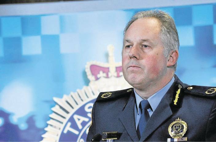 Tasmania Police Deputy Commissioner Scott Tilyard. Picture: Loretta Johnston.